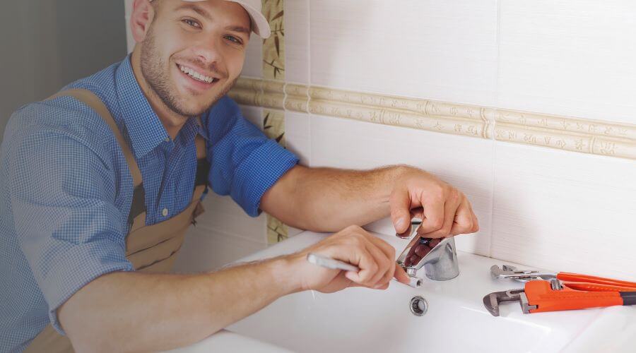 Faucet cartridge replacement in West Newton, IN